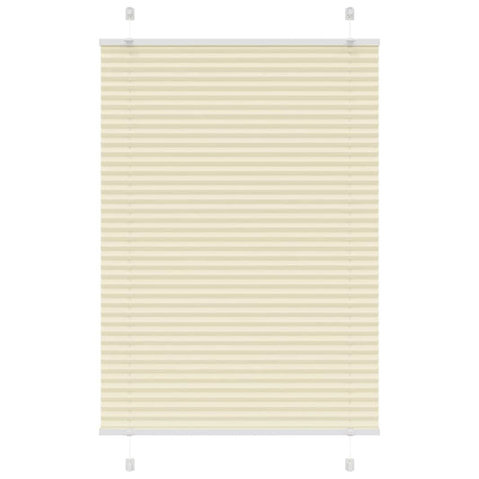 Plissee Creme 90x100 cm Stoffbreite 89,4 cm Polyester