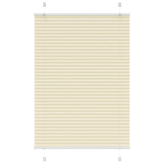 Plissee Creme 85x150 cm Stoffbreite 84,4 cm Polyester