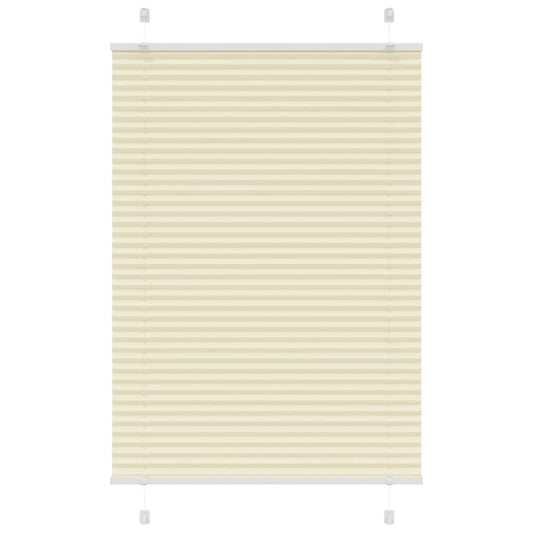 Plissee Creme 95x150 cm Stoffbreite 94,4 cm Polyester