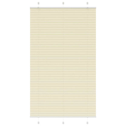 Plissee Creme 110x200 cm Stoffbreite 109,4 cm Polyester