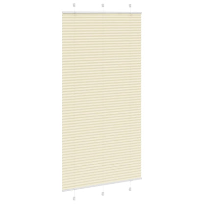 Plissee Creme 110x200 cm Stoffbreite 109,4 cm Polyester