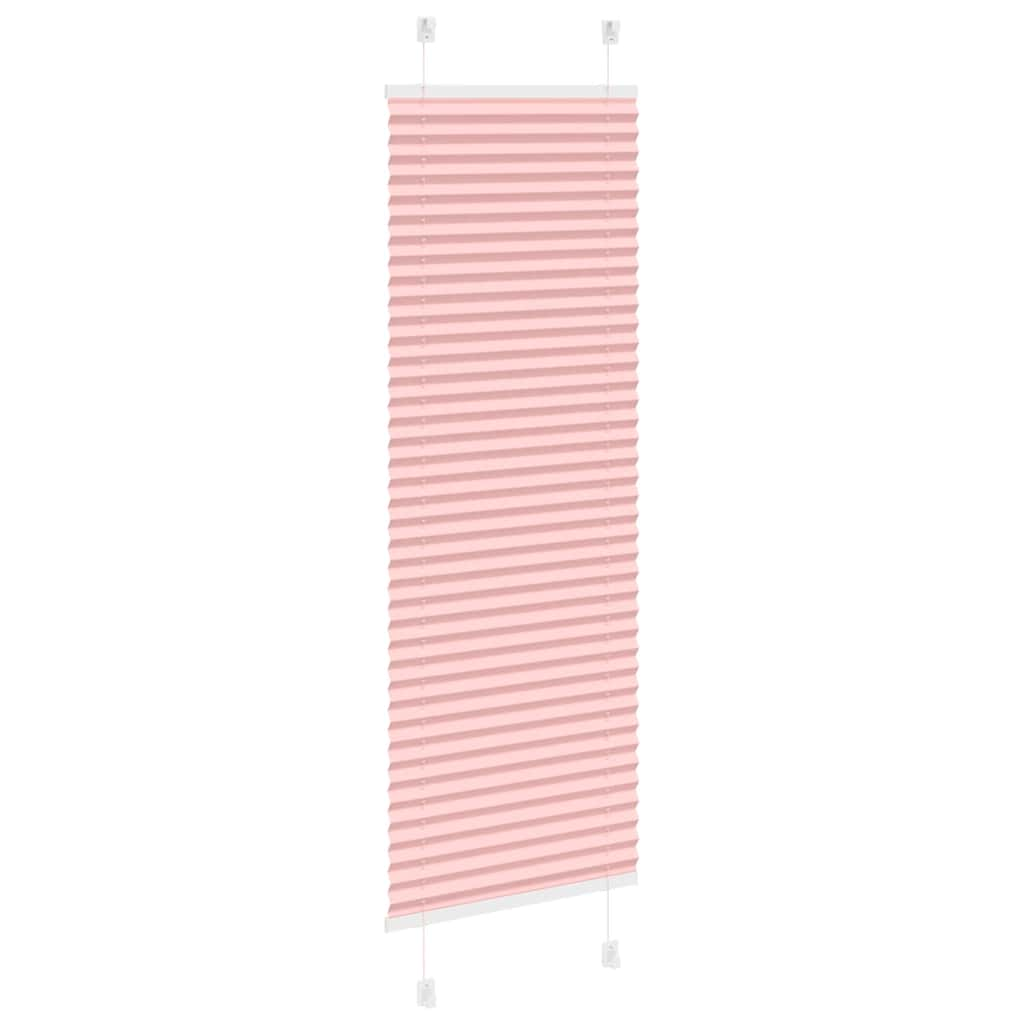 Plissee Rosa 40x100 cm Stoffbreite 39,4 cm Polyester