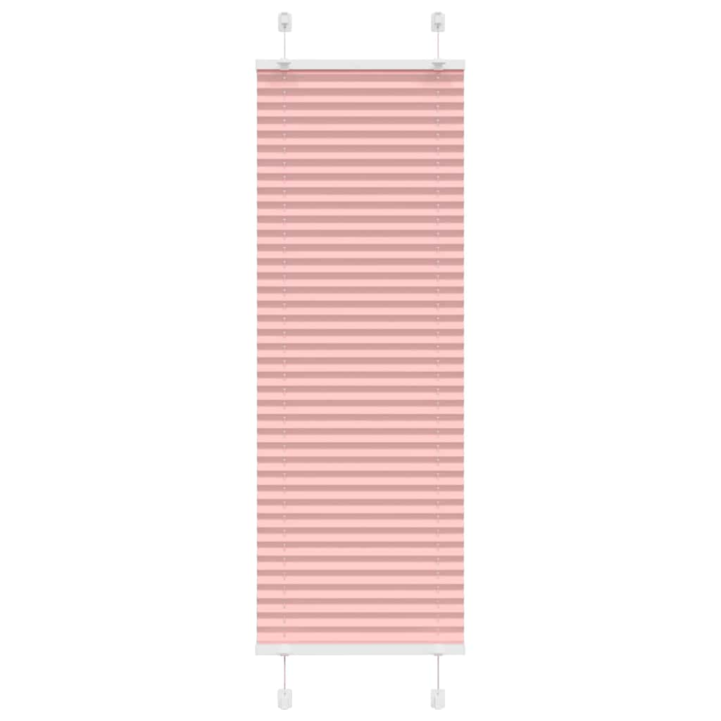 Plissee Rosa 45x100 cm Stoffbreite 44,4 cm Polyester