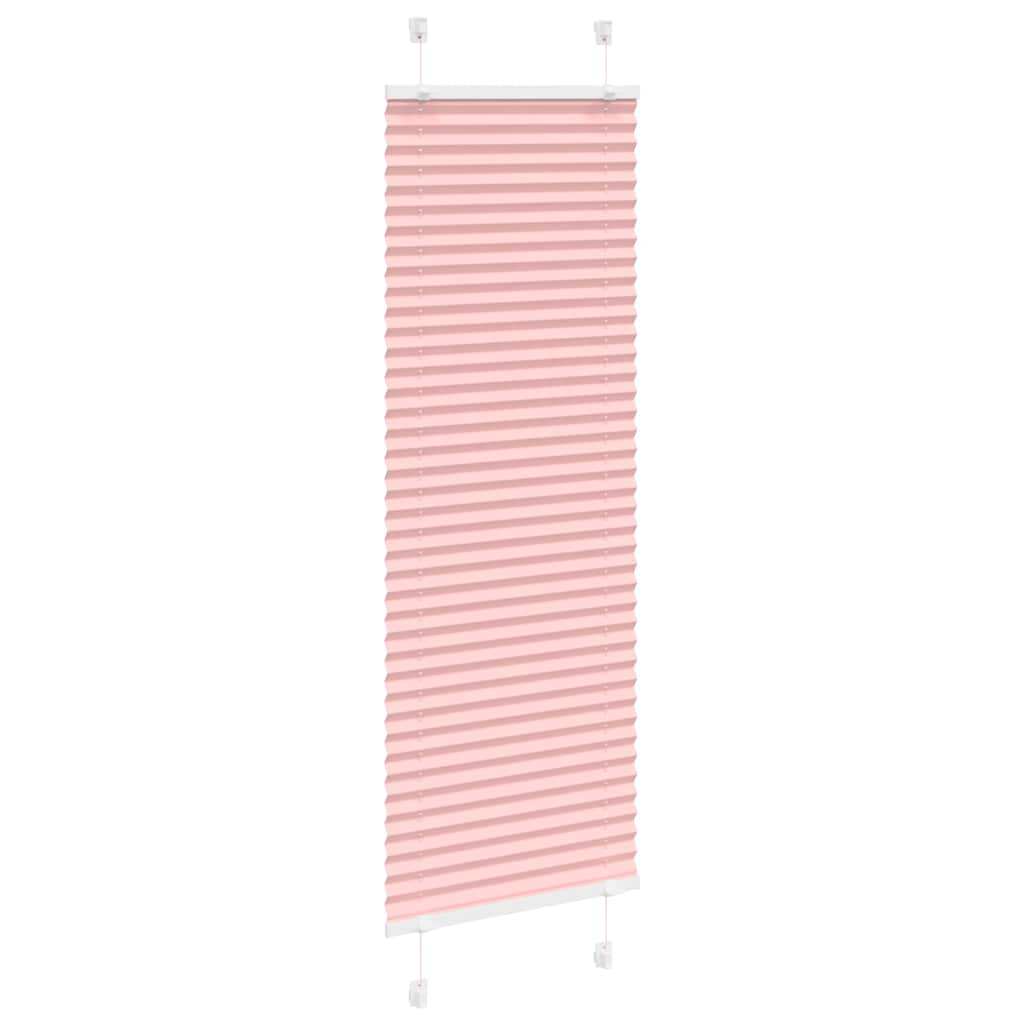 Plissee Rosa 50x100 cm Stoffbreite 49,4 cm Polyester