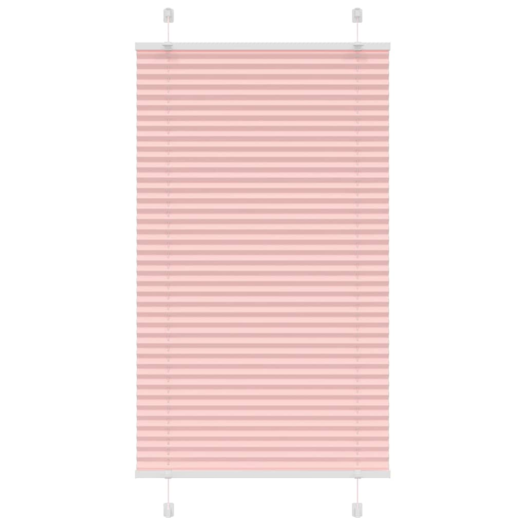 Plissee Rosa 75x100 cm Stoffbreite 74,4 cm Polyester