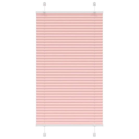 Plissee Rosa 75x100 cm Stoffbreite 74,4 cm Polyester