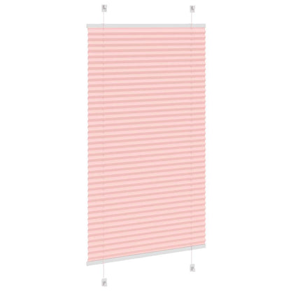 Plissee Rosa 75x100 cm Stoffbreite 74,4 cm Polyester