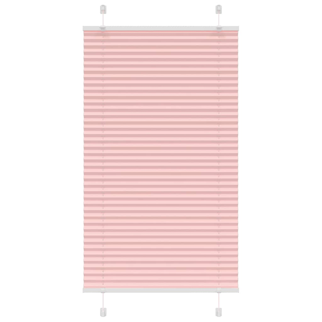 Plissee Rosa 80x100 cm Stoffbreite 79,4 cm Polyester