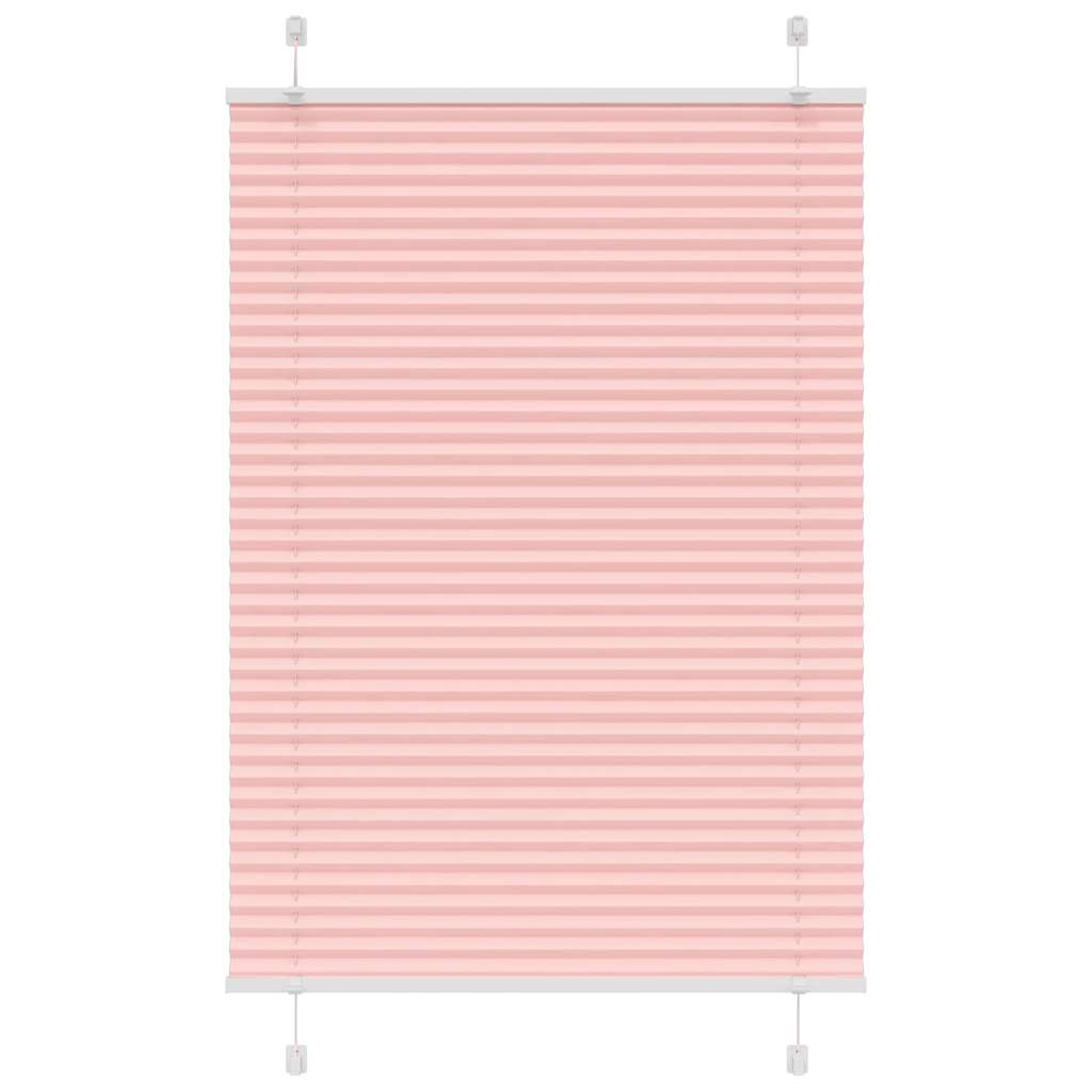 Plissee Rosa 85x100 cm Stoffbreite 84,4 cm Polyester