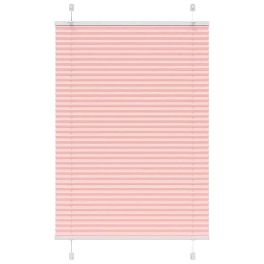 Plissee Rosa 85x100 cm Stoffbreite 84,4 cm Polyester