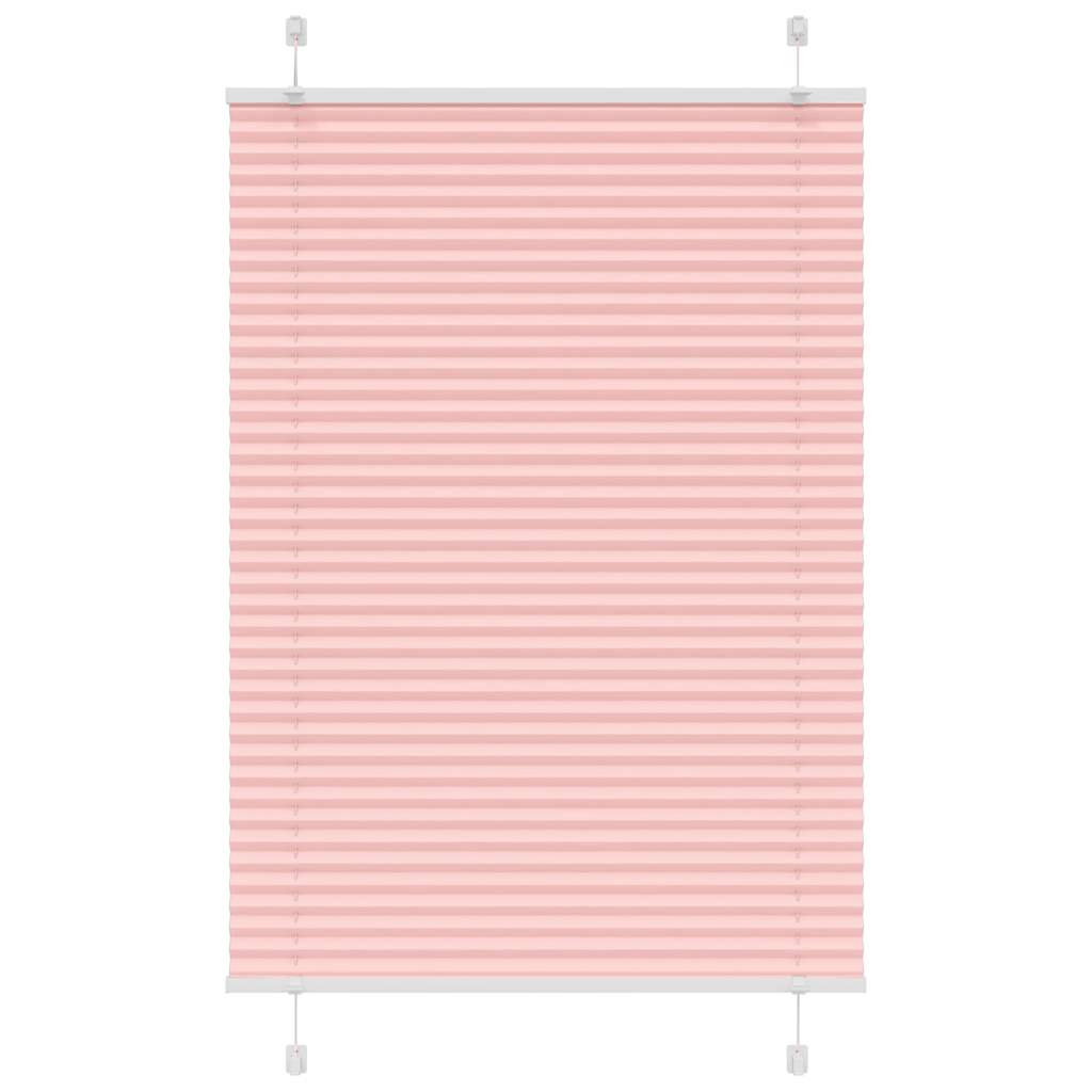 Plissee Rosa 95x100 cm Stoffbreite 94,4 cm Polyester