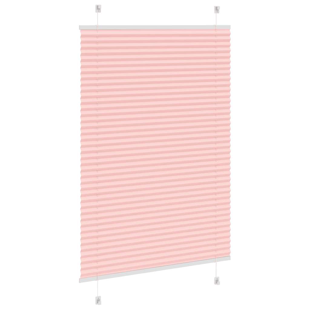 Plissee Rosa 95x100 cm Stoffbreite 94,4 cm Polyester