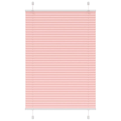 Plissee Rosa 100x100 cm Stoffbreite 99,4 cm Polyester