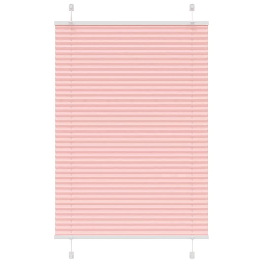 Plissee Rosa 100x100 cm Stoffbreite 99,4 cm Polyester