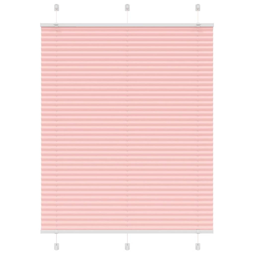 Plissee Rosa 105x100 cm Stoffbreite 104,4 cm Polyester