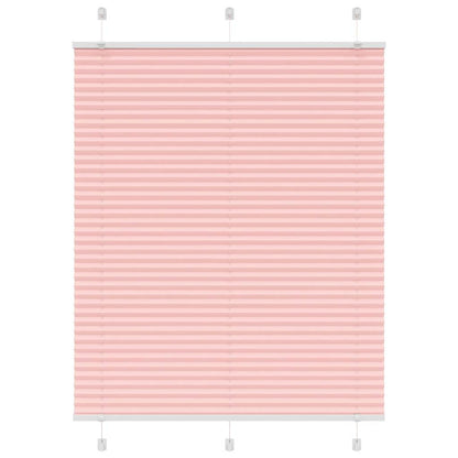 Plissee Rosa 105x100 cm Stoffbreite 104,4 cm Polyester