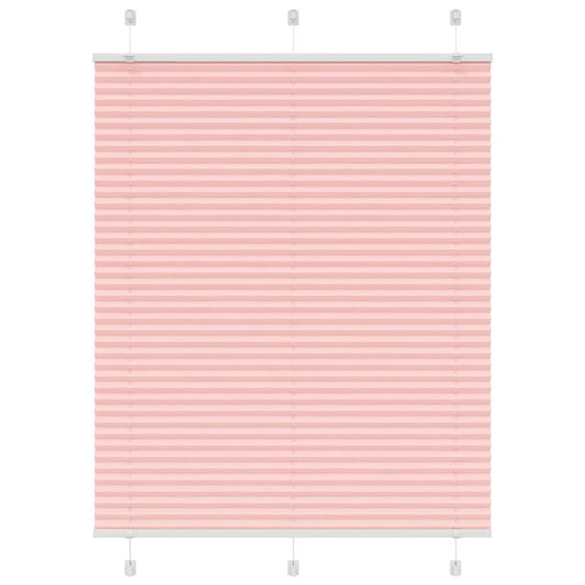 Plissee Rosa 105x100 cm Stoffbreite 104,4 cm Polyester