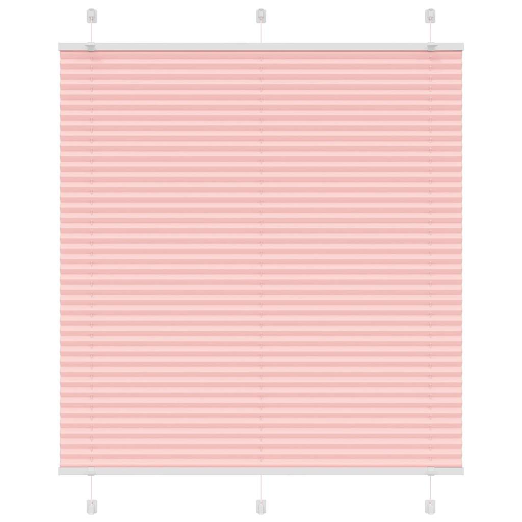 Plissee Rosa 115x100 cm Stoffbreite 114,4 cm Polyester