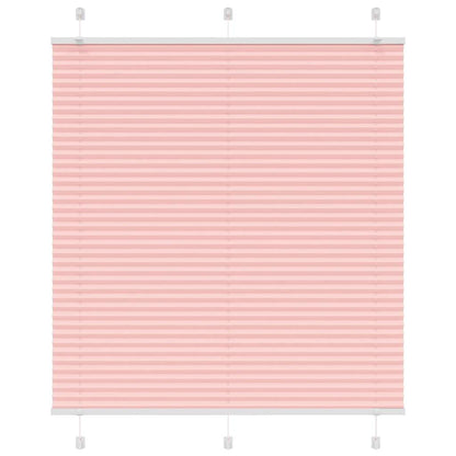 Plissee Rosa 115x100 cm Stoffbreite 114,4 cm Polyester