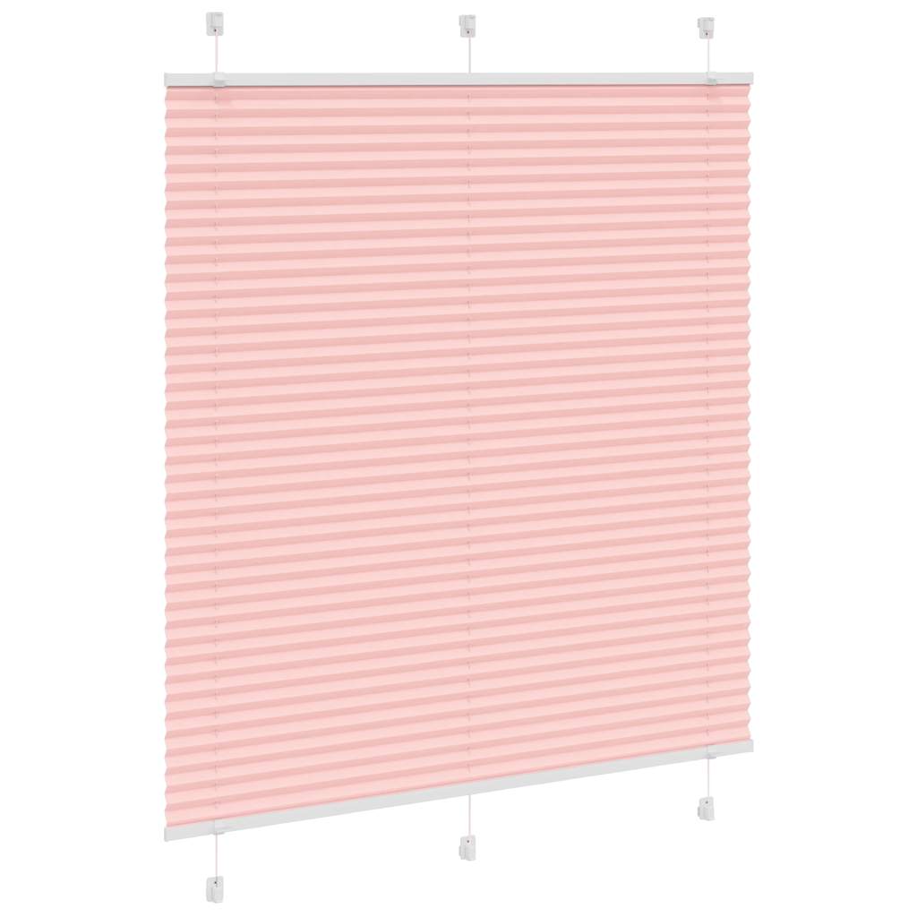 Plissee Rosa 115x100 cm Stoffbreite 114,4 cm Polyester