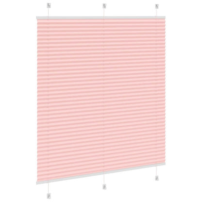 Plissee Rosa 115x100 cm Stoffbreite 114,4 cm Polyester