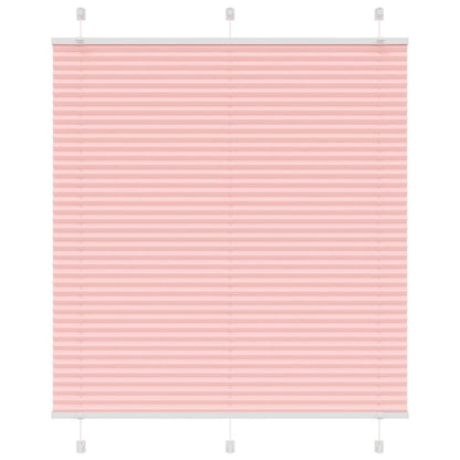 Plissee Rosa 120x100 cm Stoffbreite 119,4 cm Polyester