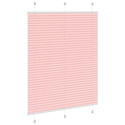 Plissee Rosa 110x150 cm Stoffbreite 109,4 cm Polyester