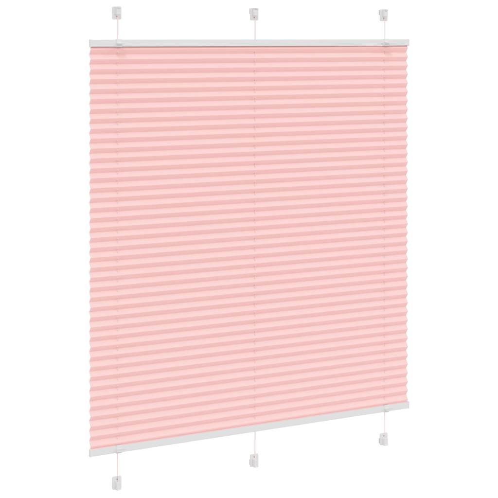 Plissee Rosa 120x150 cm Stoffbreite 119,4 cm Polyester