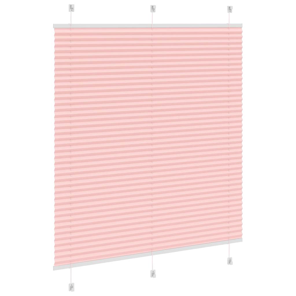 Plissee Rosa 120x150 cm Stoffbreite 119,4 cm Polyester