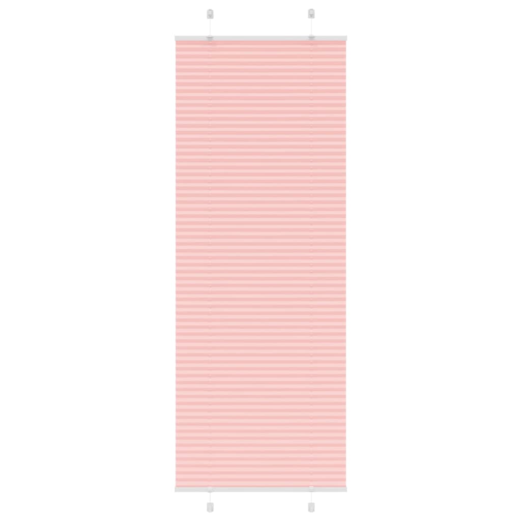 Plissee Rosa 75x200 cm Stoffbreite 74,4 cm Polyester