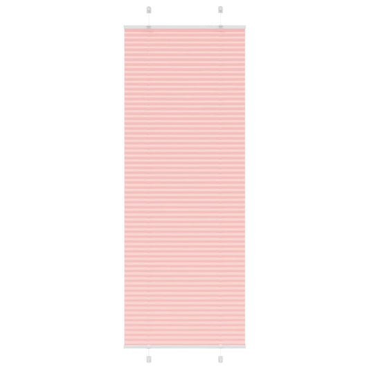 Plissee Rosa 75x200 cm Stoffbreite 74,4 cm Polyester