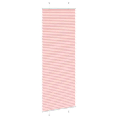 Plissee Rosa 75x200 cm Stoffbreite 74,4 cm Polyester