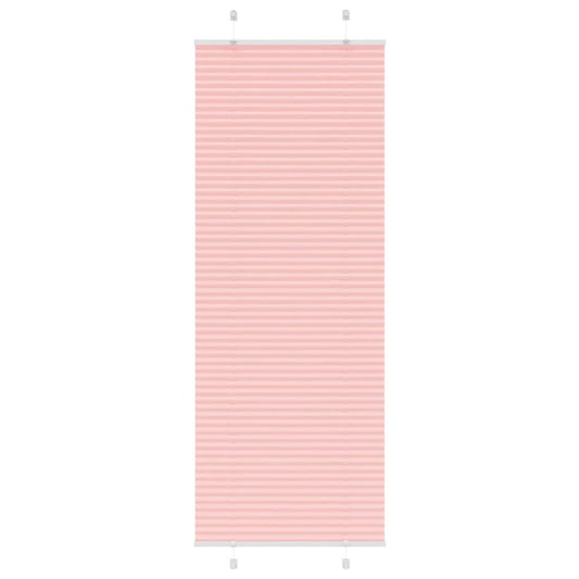 Plissee Rosa 80x200 cm Stoffbreite 79,4 cm Polyester