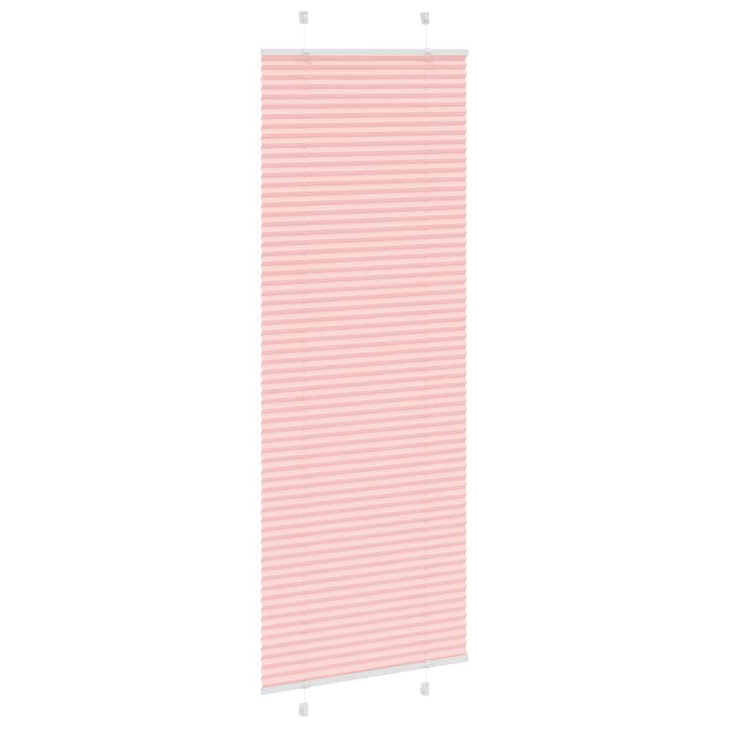 Plissee Rosa 80x200 cm Stoffbreite 79,4 cm Polyester