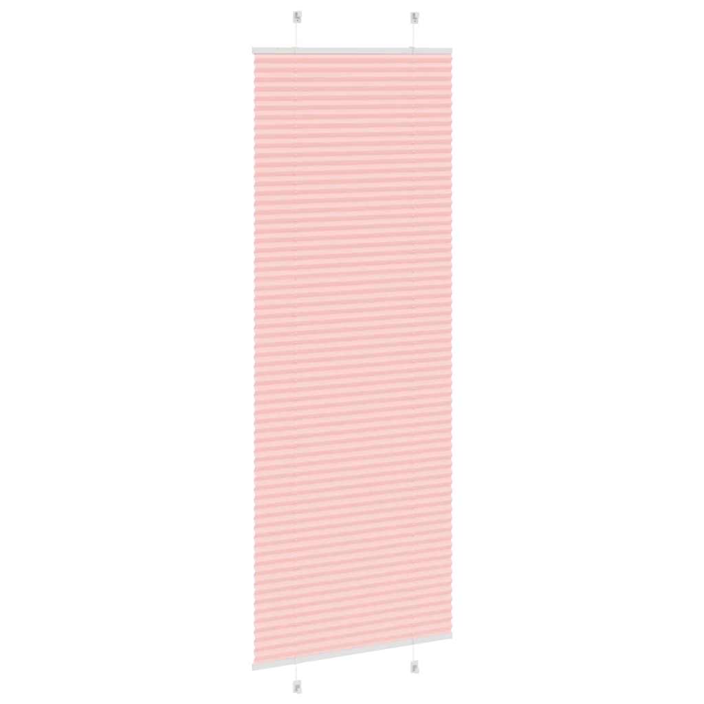 Plissee Rosa 80x200 cm Stoffbreite 79,4 cm Polyester