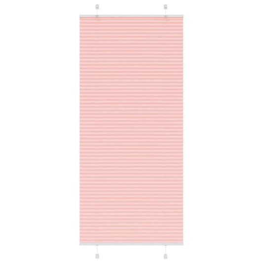 Plissee Rosa 85x200 cm Stoffbreite 84,4 cm Polyester