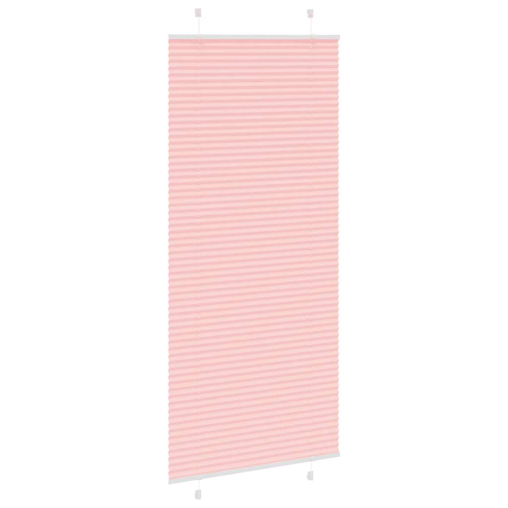 Plissee Rosa 85x200 cm Stoffbreite 84,4 cm Polyester