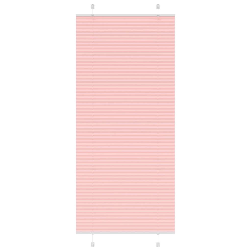 Plissee Rosa 90x200 cm Stoffbreite 89,4 cm Polyester