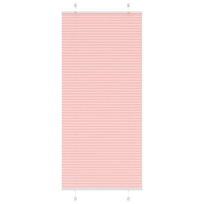 Plissee Rosa 90x200 cm Stoffbreite 89,4 cm Polyester