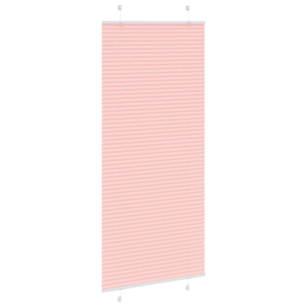 Plissee Rosa 90x200 cm Stoffbreite 89,4 cm Polyester