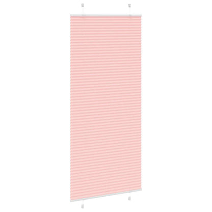 Plissee Rosa 95x200 cm Stoffbreite 94,4 cm Polyester