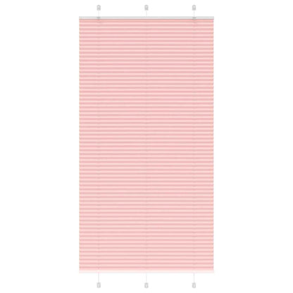 Plissee Rosa 105x200 cm Stoffbreite 104,4 cm Polyester