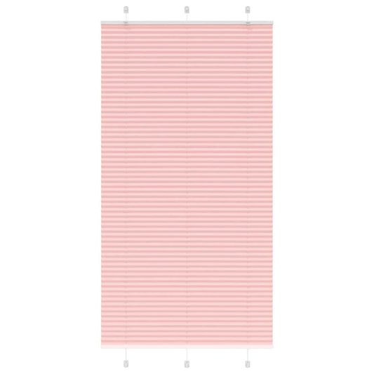 Plissee Rosa 105x200 cm Stoffbreite 104,4 cm Polyester