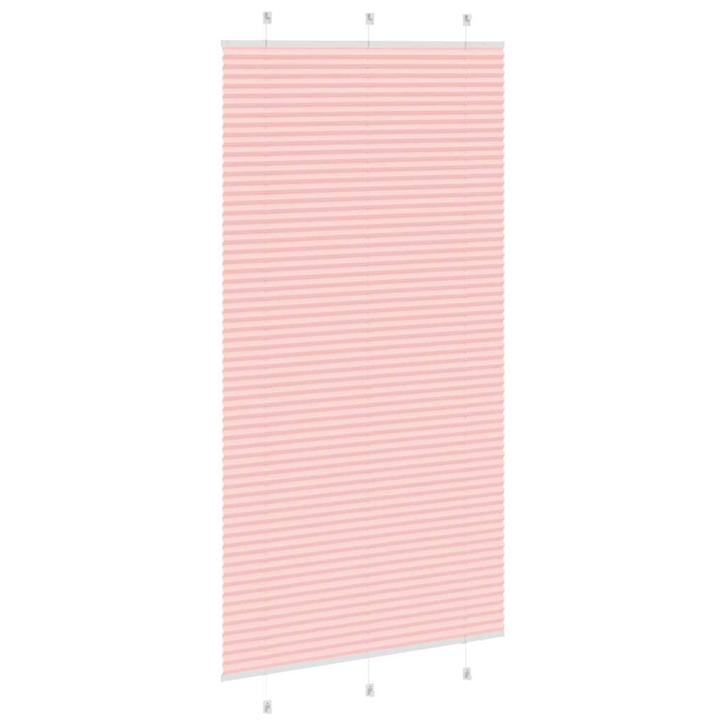 Plissee Rosa 110x200 cm Stoffbreite 109,4 cm Polyester