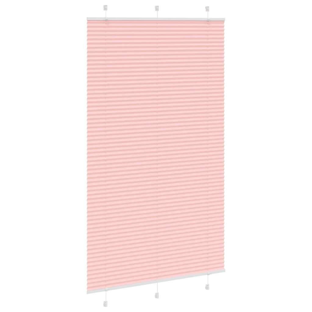 Plissee Rosa 115x200 cm Stoffbreite 114,4 cm Polyester