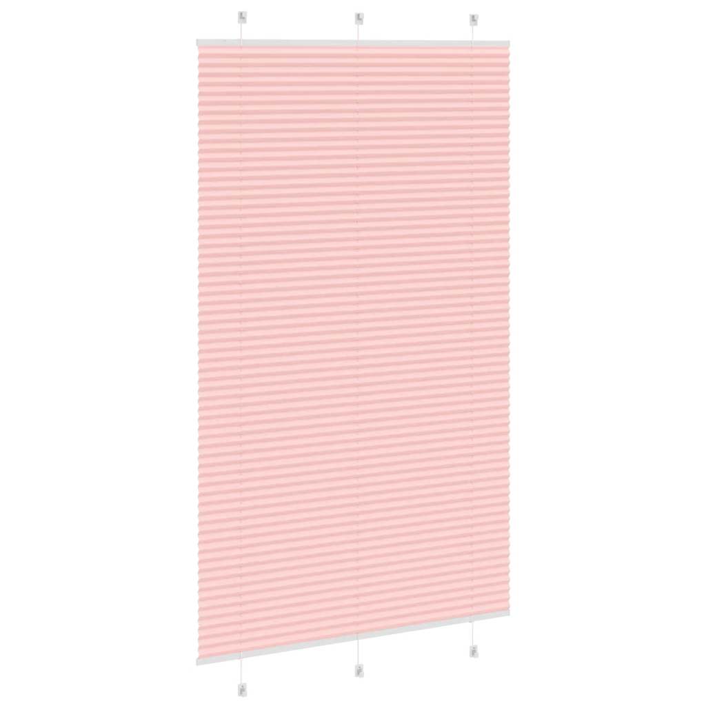 Plissee Rosa 115x200 cm Stoffbreite 114,4 cm Polyester