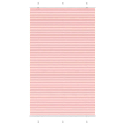 Plissee Rosa 120x200 cm Stoffbreite 119,4 cm Polyester