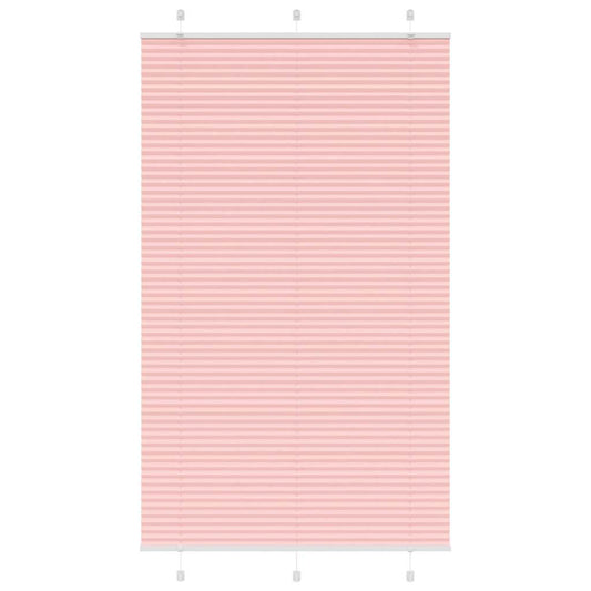 Plissee Rosa 120x200 cm Stoffbreite 119,4 cm Polyester