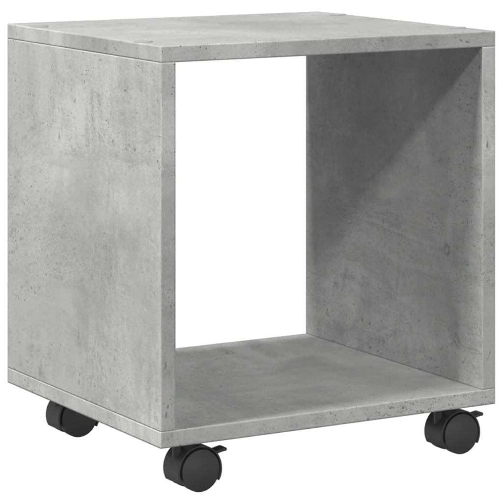 Rollschrank Betongrau 37x33x42,5 cm Holzwerkstoff