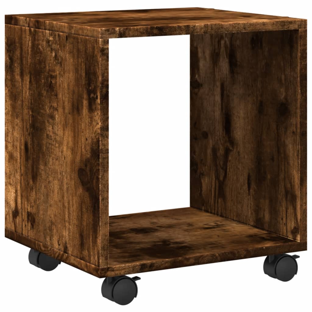 Rollschrank Räuchereiche 37x33x42,5 cm Holzwerkstoff